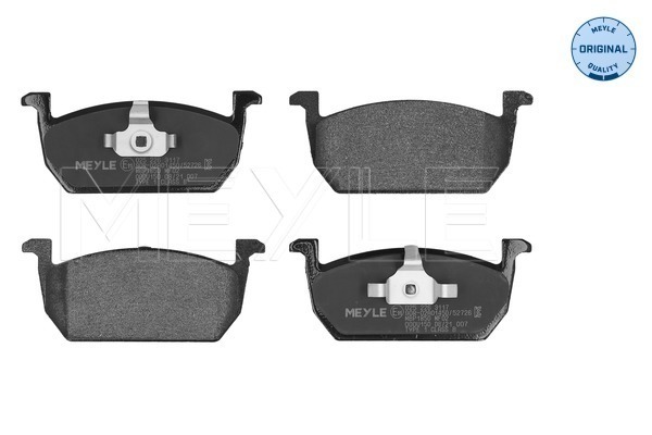 Brake Pad Set, disc brake (025 226 3117)