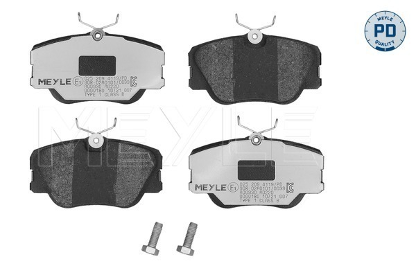 Brake Pad Set, disc brake (025 209 4119/PD)