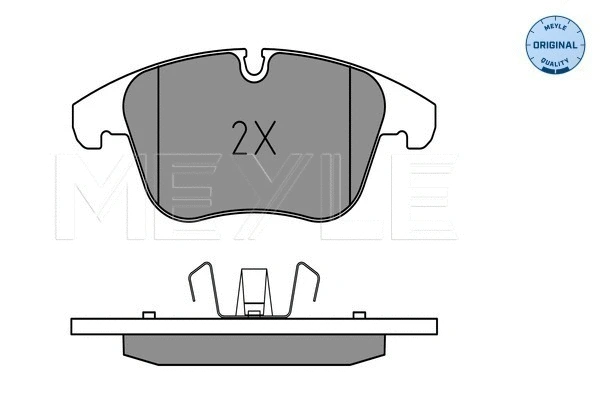 Brake Pad Set, disc brake (025 240 8418)