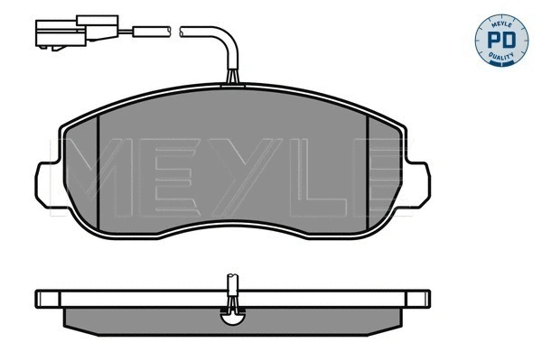 Brake Pad Set, disc brake (025 251 4718/PD)