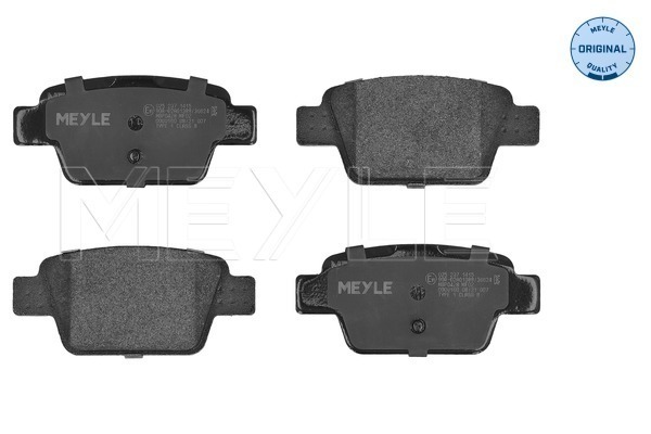 Brake Pad Set, disc brake (025 237 1415)