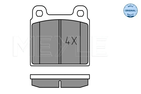 Brake Pad Set, disc brake (025 200 1115)