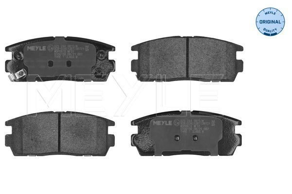 Brake Pad Set, disc brake (025 244 9815/W)