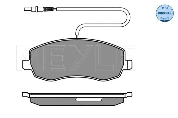 Brake Pad Set, disc brake (025 248 3919/W)