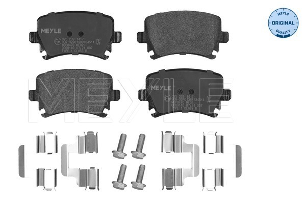 Brake Pad Set, disc brake (025 239 1417)