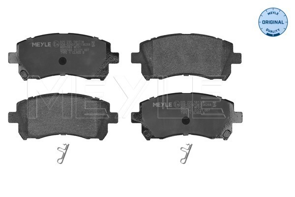 Brake Pad Set, disc brake (025 235 5817/W)