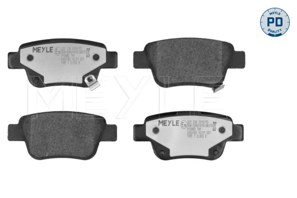Brake Pad Set, disc brake (025 236 2016/PD)
