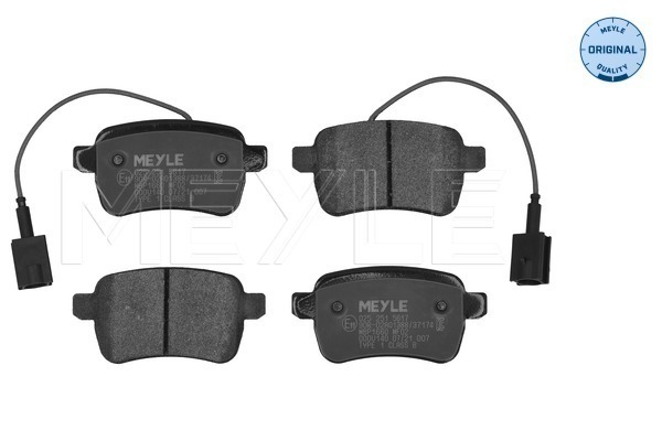 Brake Pad Set, disc brake (025 251 5617)