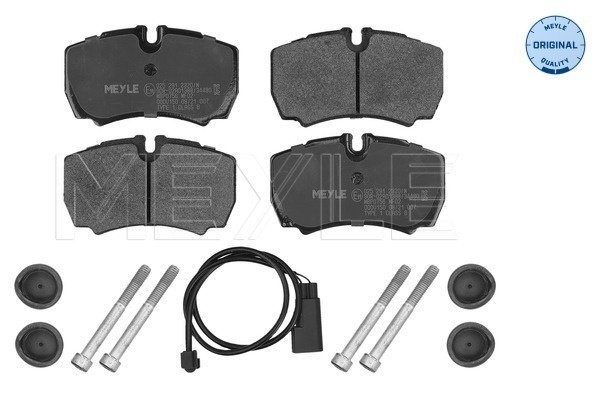 Brake Pad Set, disc brake (025 291 2320/W)