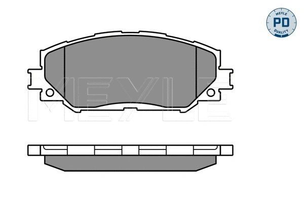 Brake Pad Set, disc brake (025 243 3617/PD)