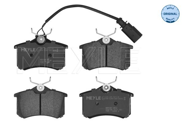 Brake Pad Set, disc brake (025 235 5417/W)