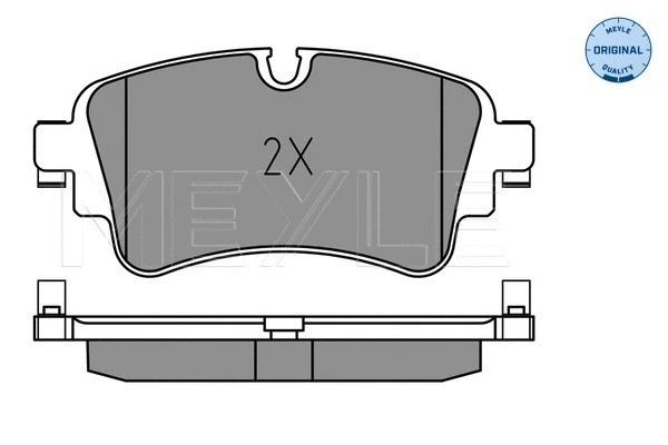 Brake Pad Set, disc brake (025 223 0817)