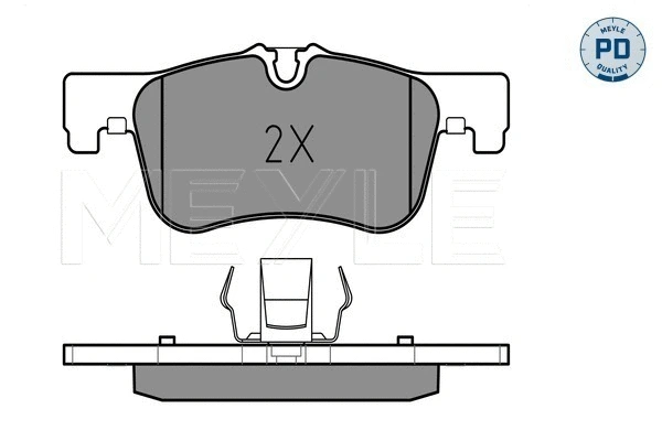 Brake Pad Set, disc brake (025 250 1418/PD)