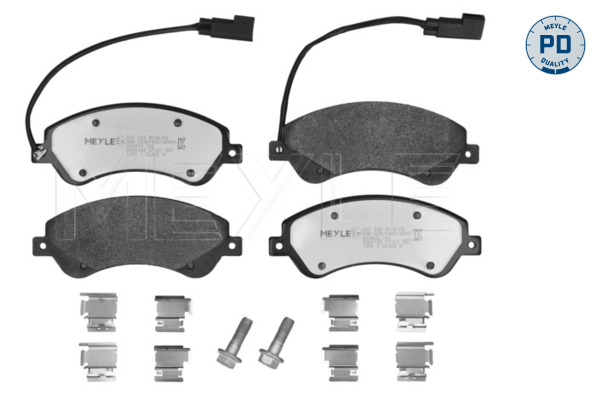 Brake Pad Set, disc brake (025 244 8518/PD)