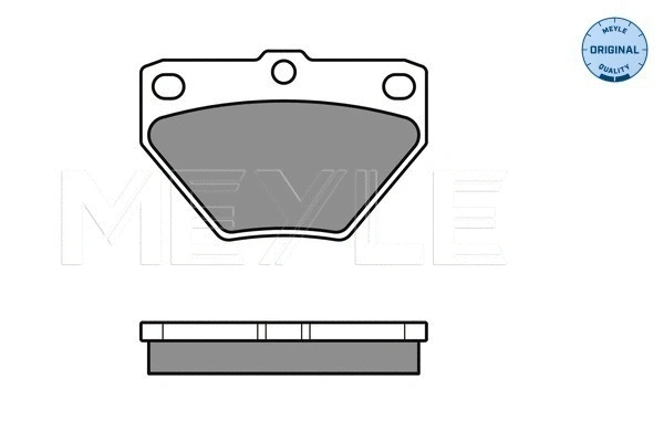 Brake Pad Set, disc brake (025 235 2114/W)