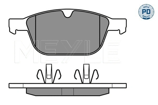 Brake Pad Set, disc brake (025 243 9920/PD)