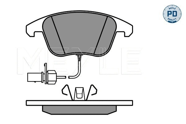 Brake Pad Set, disc brake (025 247 0520/PD)