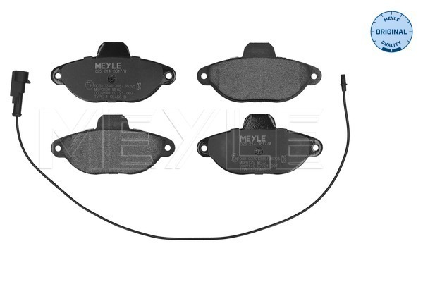 Brake Pad Set, disc brake (025 214 3617/W)