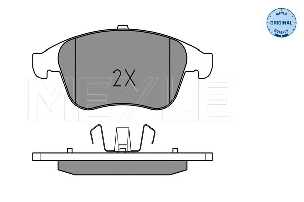 Brake Pad Set, disc brake (025 247 0917)