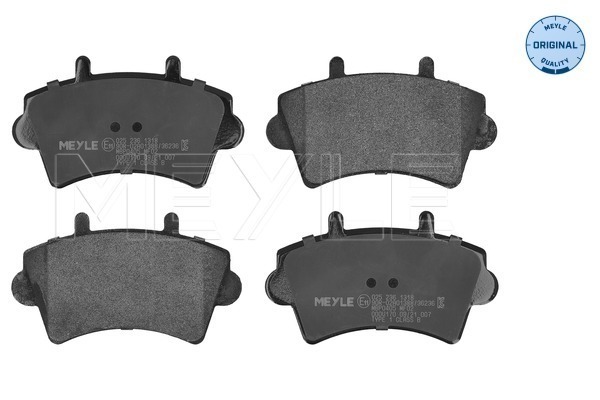 Brake Pad Set, disc brake (025 236 1318)