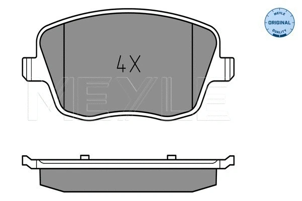 Brake Pad Set, disc brake (025 235 8118)