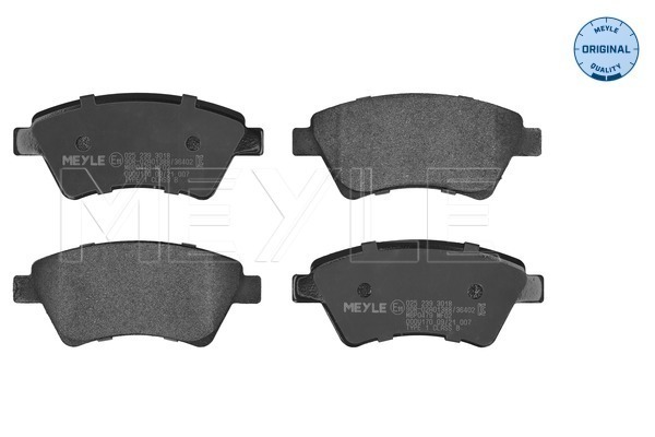 Brake Pad Set, disc brake (025 239 3018)