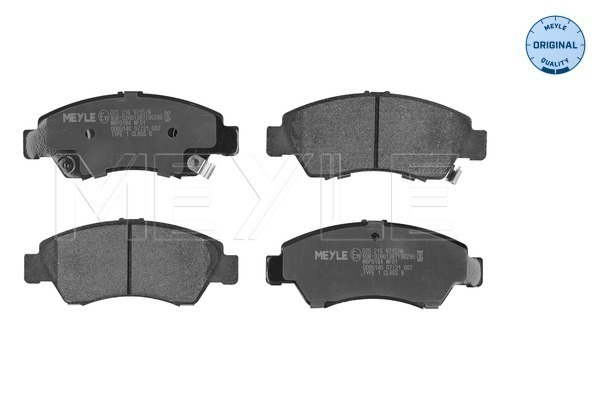 Brake Pad Set, disc brake (025 216 9715/W)