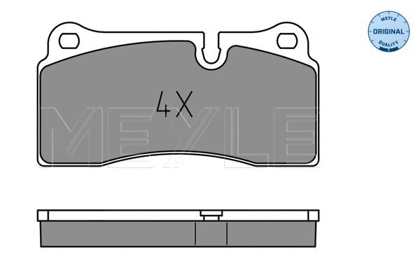 Brake Pad Set, disc brake (025 242 6118)
