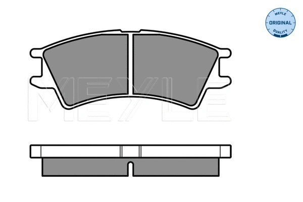 Brake Pad Set, disc brake (025 232 3816/W)