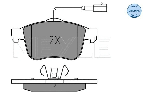 Brake Pad Set, disc brake (025 243 4019)