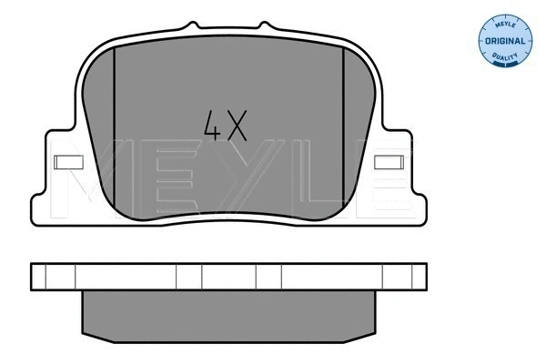Brake Pad Set, disc brake (025 235 9215)