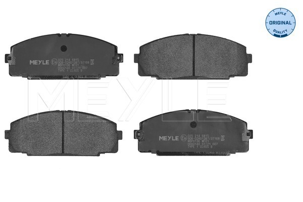 Brake Pad Set, disc brake (025 214 6815)