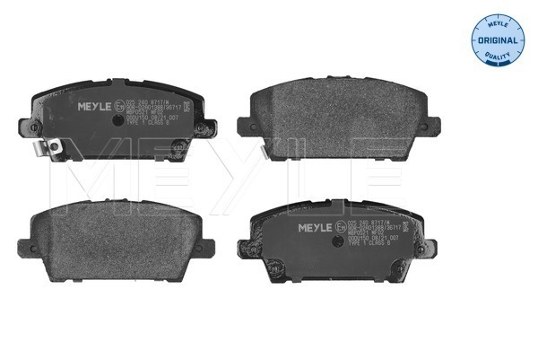 Brake Pad Set, disc brake (025 240 8717/W)