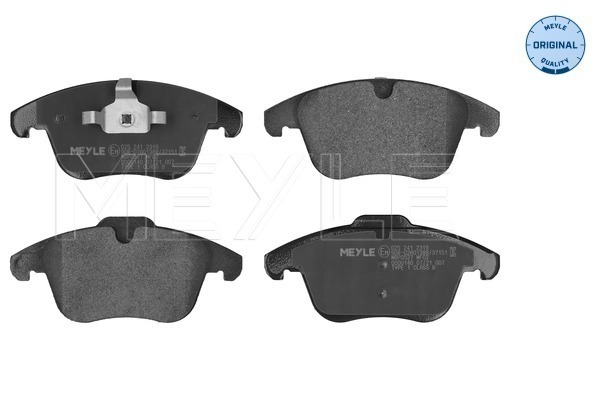 Brake Pad Set, disc brake (025 241 2319)