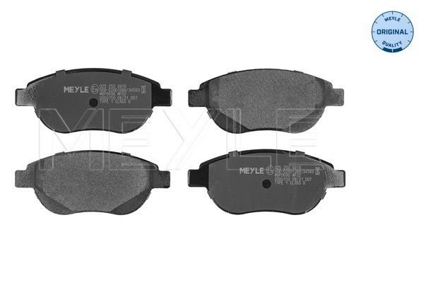 Brake Pad Set, disc brake (025 250 9419)