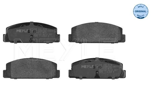 Brake Pad Set, disc brake (025 240 4514)