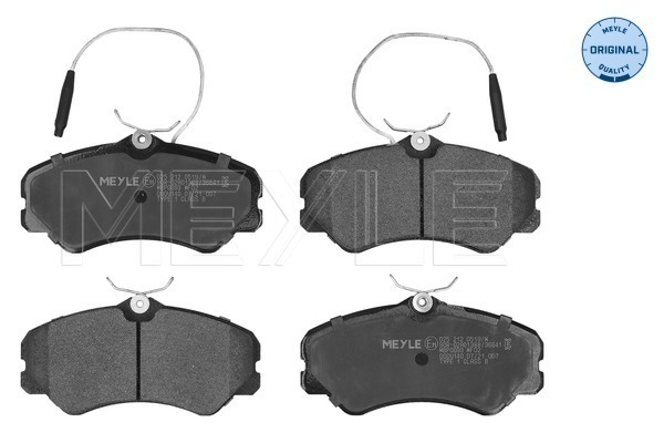 Brake Pad Set, disc brake (025 212 0519/W)