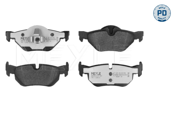 Brake Pad Set, disc brake (025 239 2617/PD)