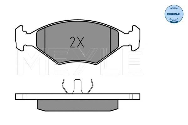Brake Pad Set, disc brake (025 211 9318)