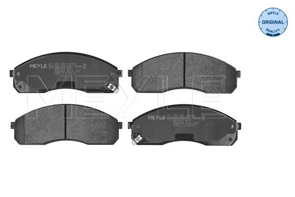Brake Pad Set, disc brake (025 236 4916/W)