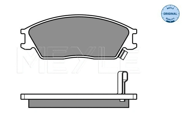 Brake Pad Set, disc brake (025 210 1214/W)