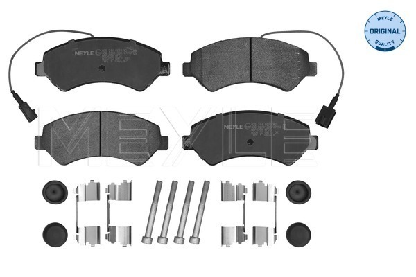 Brake Pad Set, disc brake (025 244 6619/W2)