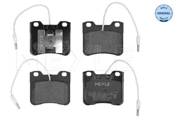 Brake Pad Set, disc brake (025 212 6717/W)