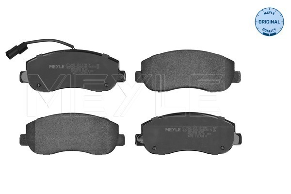 Brake Pad Set, disc brake (025 251 4718/W)