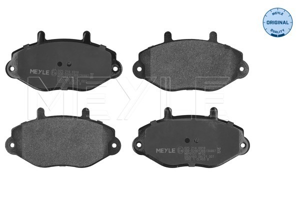 Brake Pad Set, disc brake (025 214 6918)