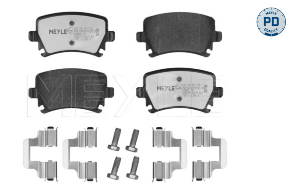 Brake Pad Set, disc brake (025 239 1417/PD)