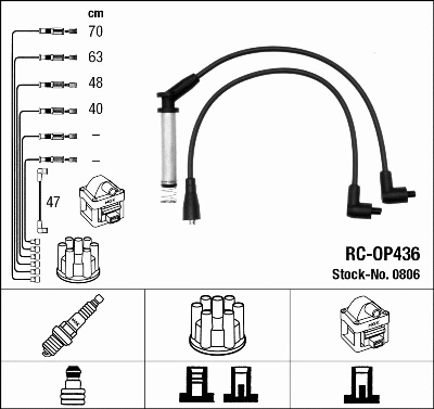 Ignition Cable Kit (0806)