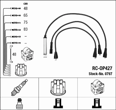 Ignition Cable Kit (0797)