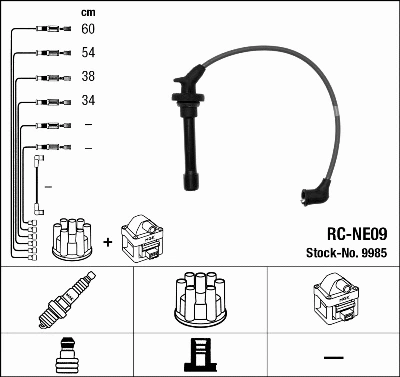 Ignition Cable Kit (9985)