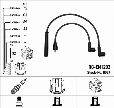 Ignition Cable Kit (9027)